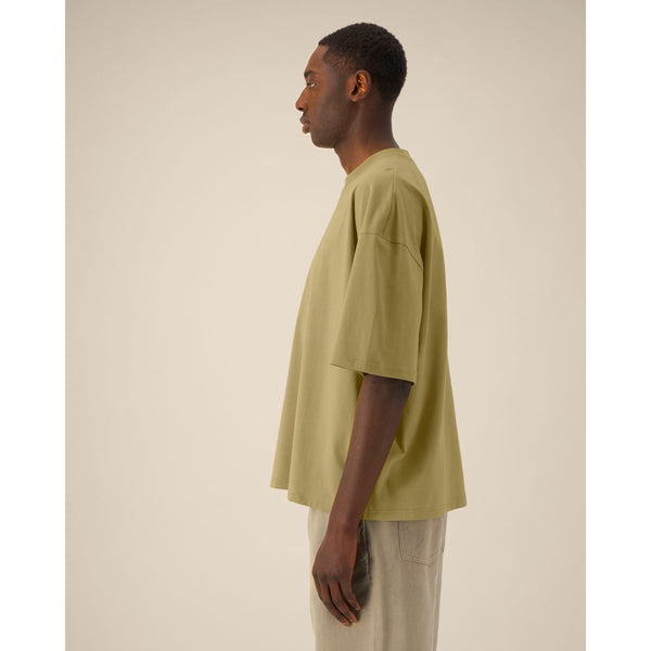T Shirt Unisex Boxy In Cotone Riciclato Hypster - personalizzabile con logo