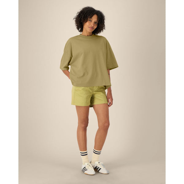 T Shirt Unisex Boxy In Cotone Riciclato Hypster - personalizzabile con logo