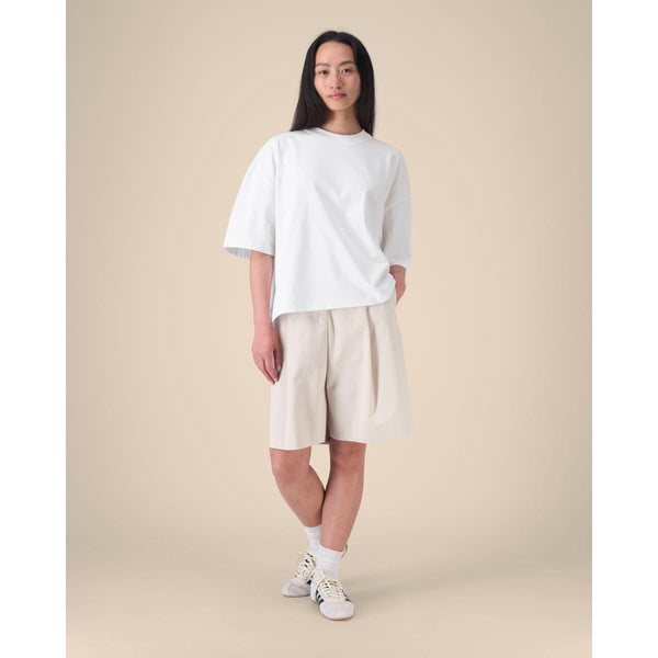 T Shirt Unisex Boxy In Cotone Riciclato Hypster - personalizzabile con logo