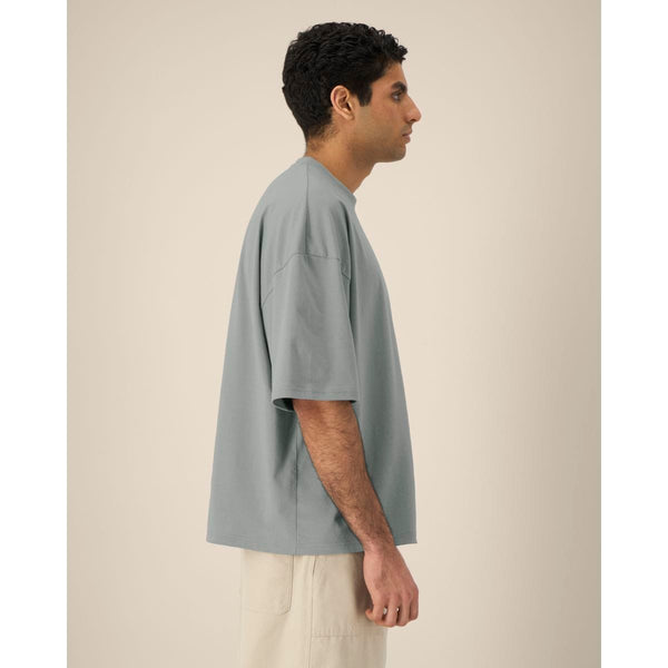 T Shirt Unisex Boxy In Cotone Riciclato Hypster - personalizzabile con logo