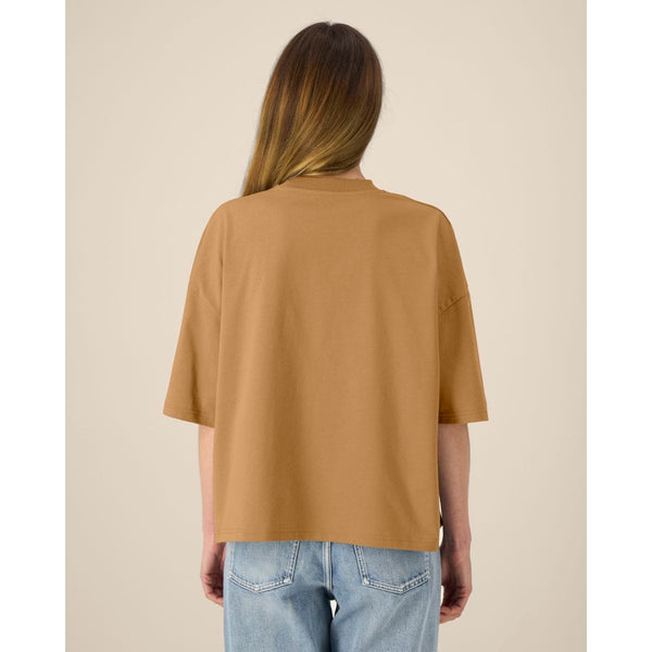 T Shirt Unisex Boxy In Cotone Riciclato Hypster - personalizzabile con logo