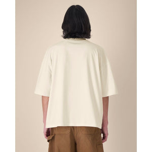 T Shirt Unisex Boxy In Cotone Riciclato Hypster - personalizzabile con logo