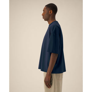 T Shirt Unisex Boxy In Cotone Riciclato Hypster - personalizzabile con logo