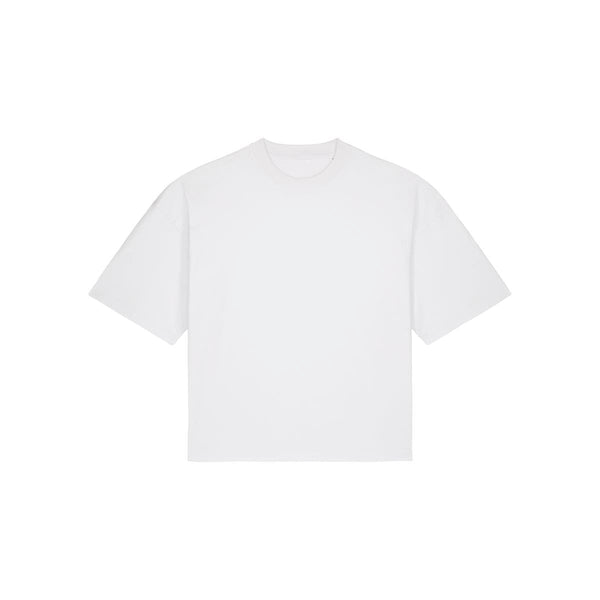 T Shirt Unisex Boxy In Cotone Riciclato Hypster - personalizzabile con logo