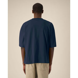T Shirt Unisex Boxy In Cotone Riciclato Hypster - personalizzabile con logo