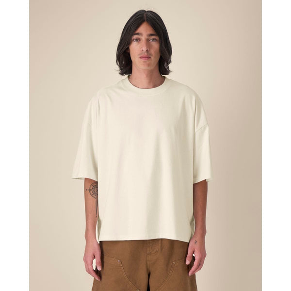 T Shirt Unisex Boxy In Cotone Riciclato Hypster - personalizzabile con logo