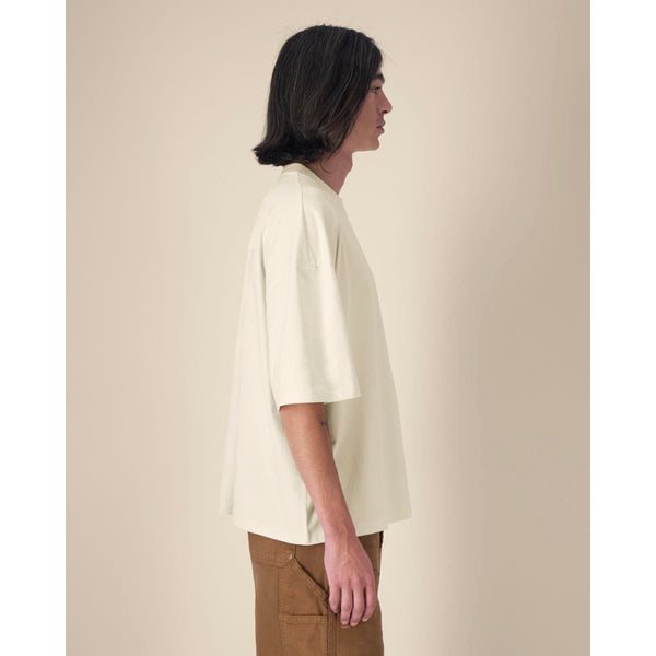 T Shirt Unisex Boxy In Cotone Riciclato Hypster - personalizzabile con logo