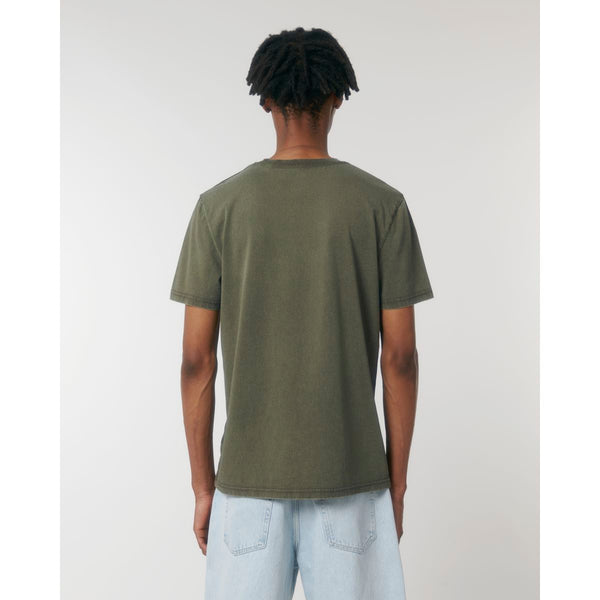 T Shirt Unisex Garment Dyed Crafter Vintage - personalizzabile con logo
