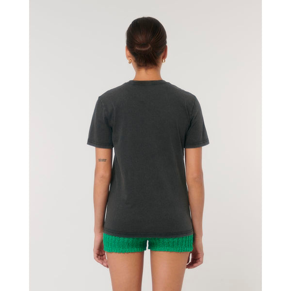 T Shirt Unisex Garment Dyed Crafter Vintage - personalizzabile con logo
