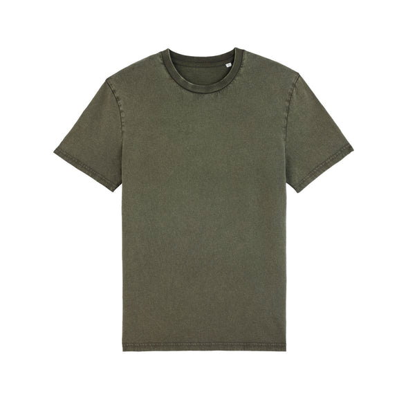 T Shirt Unisex Garment Dyed Crafter Vintage - personalizzabile con logo