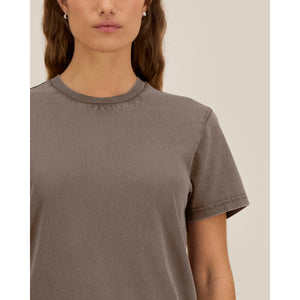 T Shirt Unisex Garment Dyed Crafter Vintage - personalizzabile con logo
