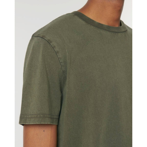 T Shirt Unisex Garment Dyed Crafter Vintage - personalizzabile con logo