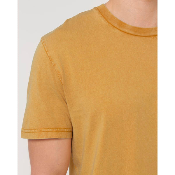 T Shirt Unisex Garment Dyed Crafter Vintage - personalizzabile con logo