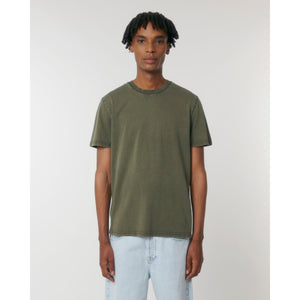 T Shirt Unisex Garment Dyed Crafter Vintage - personalizzabile con logo