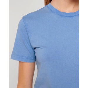 T Shirt Unisex Garment Dyed Crafter Vintage - personalizzabile con logo