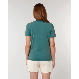 T Shirt Unisex Garment Dyed Crafter Vintage - personalizzabile con logo