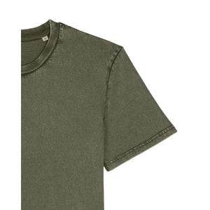 T Shirt Unisex Garment Dyed Crafter Vintage - personalizzabile con logo