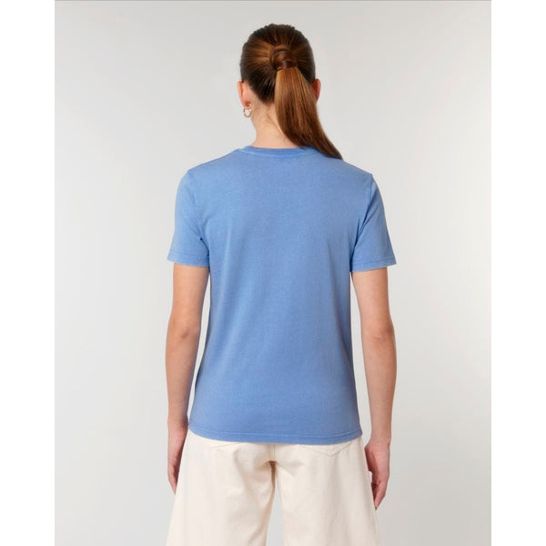 T Shirt Unisex Garment Dyed Crafter Vintage - personalizzabile con logo