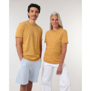 T Shirt Unisex Garment Dyed Crafter Vintage - personalizzabile con logo