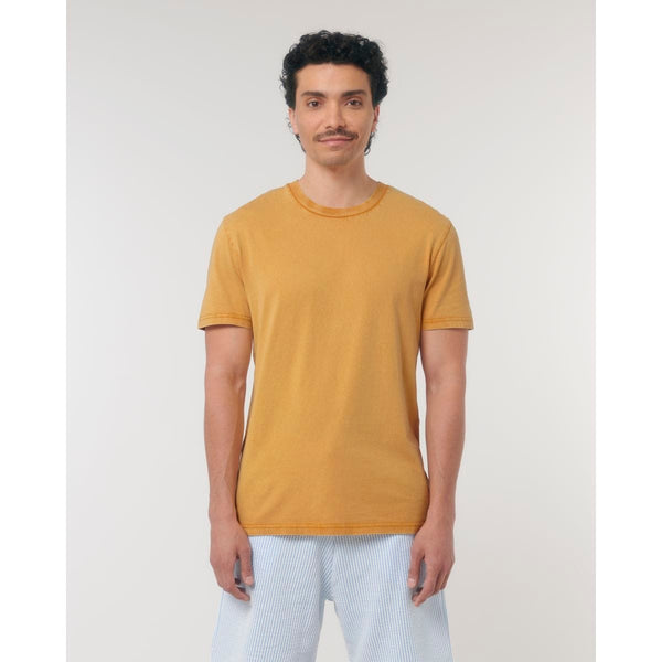 T Shirt Unisex Garment Dyed Crafter Vintage - personalizzabile con logo