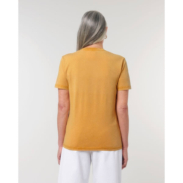 T Shirt Unisex Garment Dyed Crafter Vintage - personalizzabile con logo