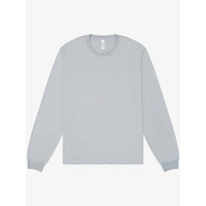 T-shirt Unisex Heavy Boxy Long Sleeve Athletic Heather / XS - personalizzabile con logo