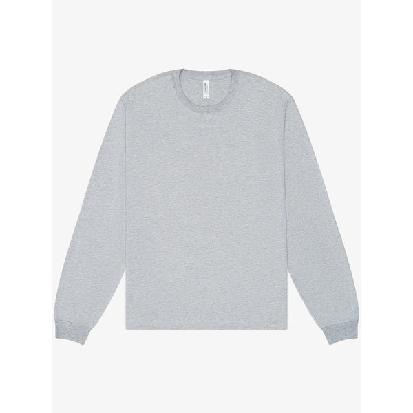 T-shirt Unisex Heavy Boxy Long Sleeve Athletic Heather / XS - personalizzabile con logo