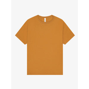 T-shirt Unisex Heavy Boxy marrone / XS - personalizzabile con logo