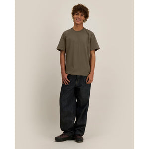 T Shirt Unisex Heavyweight In Cotone Riciclato Reeser grigio / XXS - personalizzabile con logo