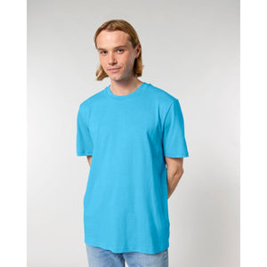 T Shirt Unisex Iconic Creator 2.0 aqua blue / XS - personalizzabile con logo