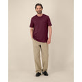 T Shirt Unisex Iconic Creator 2.0 deep plum / XS - personalizzabile con logo