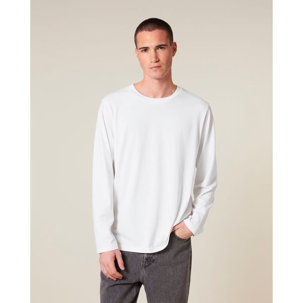 T Shirt Unisex Iconic Manica Lunga Creator 2.0 Long Sleeve bianco / XXS - personalizzabile con logo