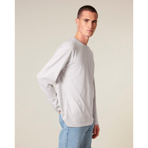 T Shirt Unisex Iconic Manica Lunga Creator 2.0 Long Sleeve cool heather grey / XXS - personalizzabile con logo