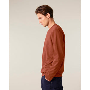 T Shirt Unisex Iconic Manica Lunga Creator 2.0 Long Sleeve heritage brown / XXS - personalizzabile con logo