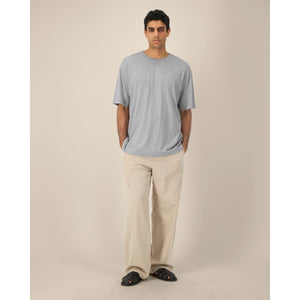 T Shirt Unisex In Cotone Tencel™ Modal Blaker grigio / XXS - personalizzabile con logo