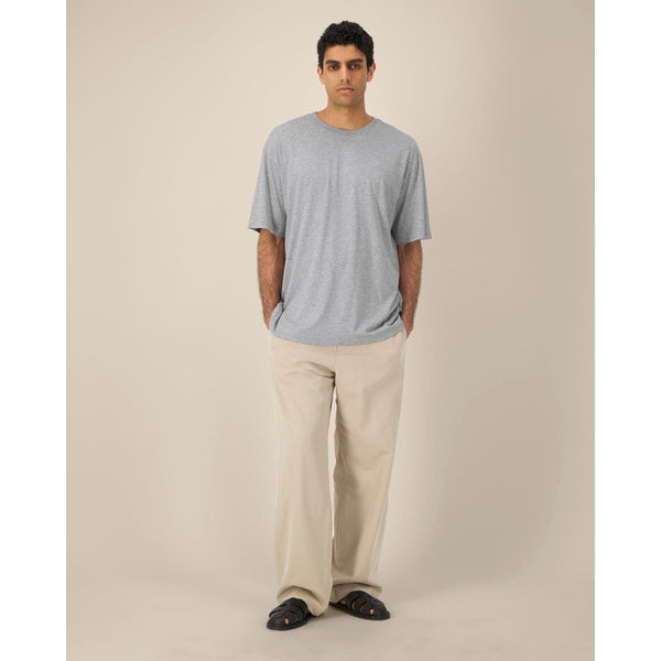 T Shirt Unisex In Cotone Tencel™ Modal Blaker grigio / XXS - personalizzabile con logo