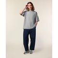 T Shirt Unisex Oversized A Collo Alto Blaster 2.0 grigio / XXS - personalizzabile con logo