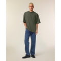 T Shirt Unisex Oversized A Collo Alto Blaster 2.0 kaki / XXS - personalizzabile con logo