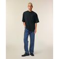 T Shirt Unisex Oversized A Collo Alto Blaster 2.0 nero / XXS - personalizzabile con logo