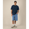 T Shirt Unisex Pesante Al Tocco Secco Freestyler blu navy / XXS - personalizzabile con logo