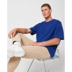 T Shirt Unisex Pesante Al Tocco Secco Freestyler blu / XXS - personalizzabile con logo
