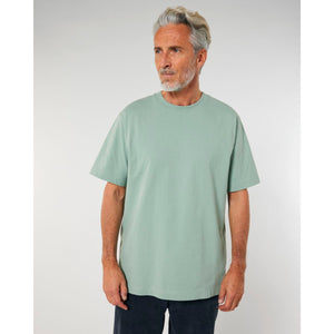 T Shirt Unisex Pesante Al Tocco Secco Freestyler verde / XXS - personalizzabile con logo