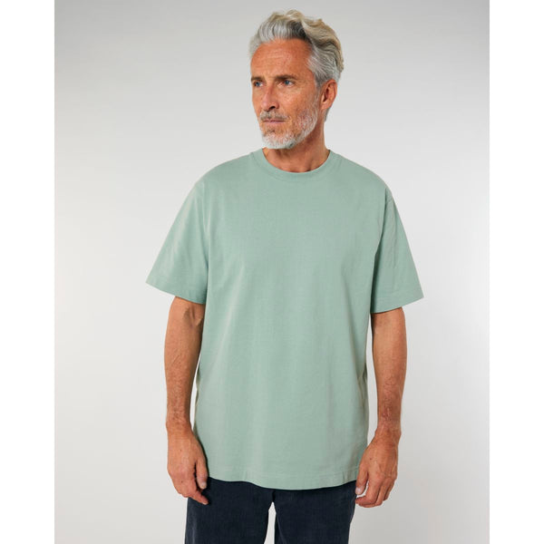 T Shirt Unisex Pesante Al Tocco Secco Freestyler verde / XXS - personalizzabile con logo