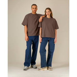 T Shirt Unisex Pesante Boxy Asher - personalizzabile con logo
