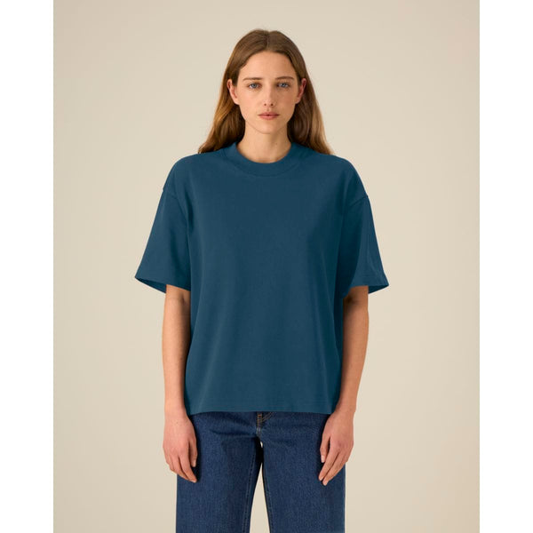 T Shirt Unisex Pesante Boxy Asher - personalizzabile con logo