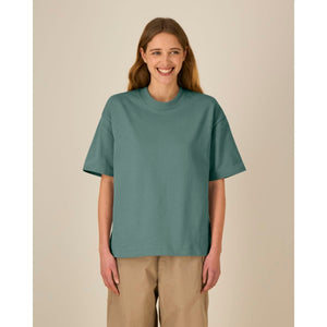 T Shirt Unisex Pesante Boxy Asher - personalizzabile con logo