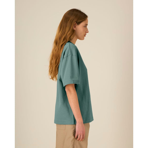 T Shirt Unisex Pesante Boxy Asher - personalizzabile con logo