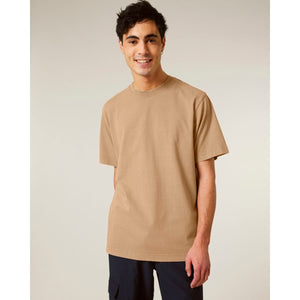 T Shirt Unisex Pesante Garment Dyed Freestyler Vintage beige / XXS - personalizzabile con logo