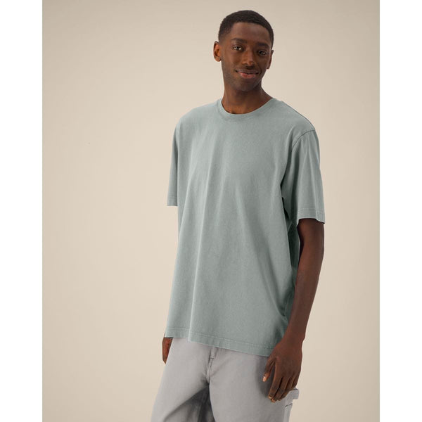 T Shirt Unisex Pesante Garment Dyed Freestyler Vintage g. dyed misty grey / XXS - personalizzabile con logo