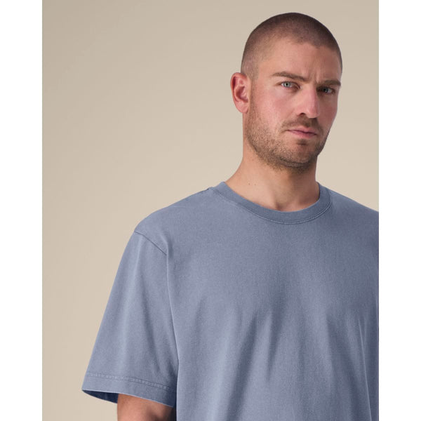 T Shirt Unisex Pesante Garment Dyed Freestyler Vintage - personalizzabile con logo